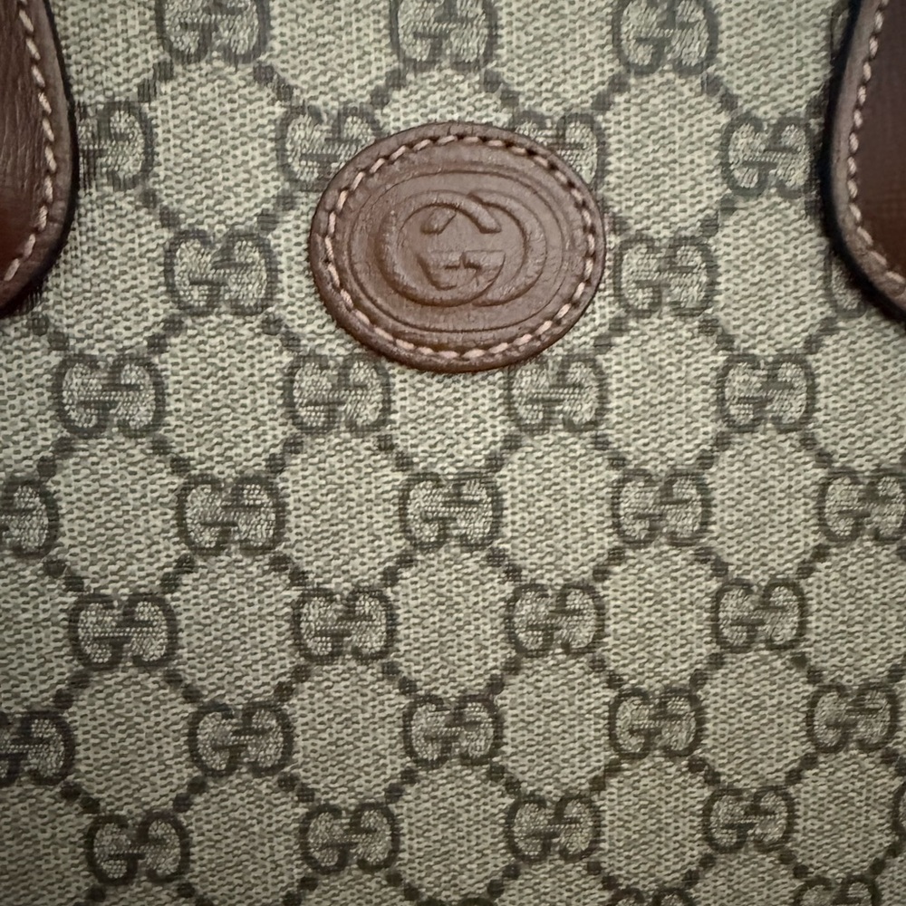 Gucci Beige and Brown Men's Bag